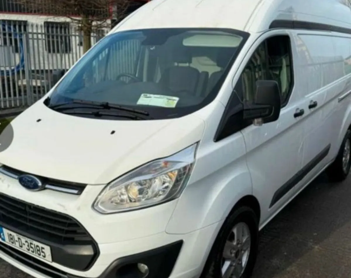 Ford Transit Custom HighRoof 2018 DOE 12/25 - Image 3