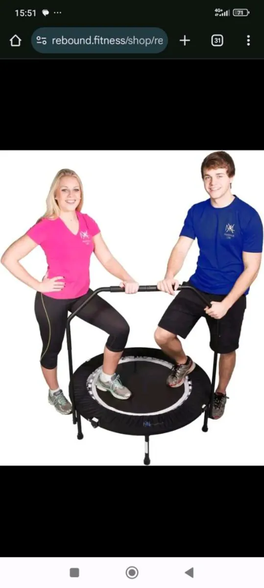Maximus Pro Rebounder Trampoline - Image 3