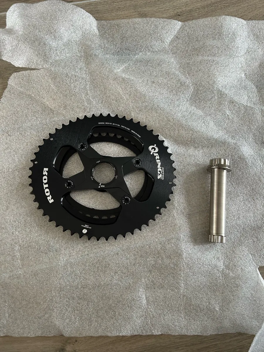 Rotor Q Aldhu crankset for sale,  52/36, 172.5mm - Image 1