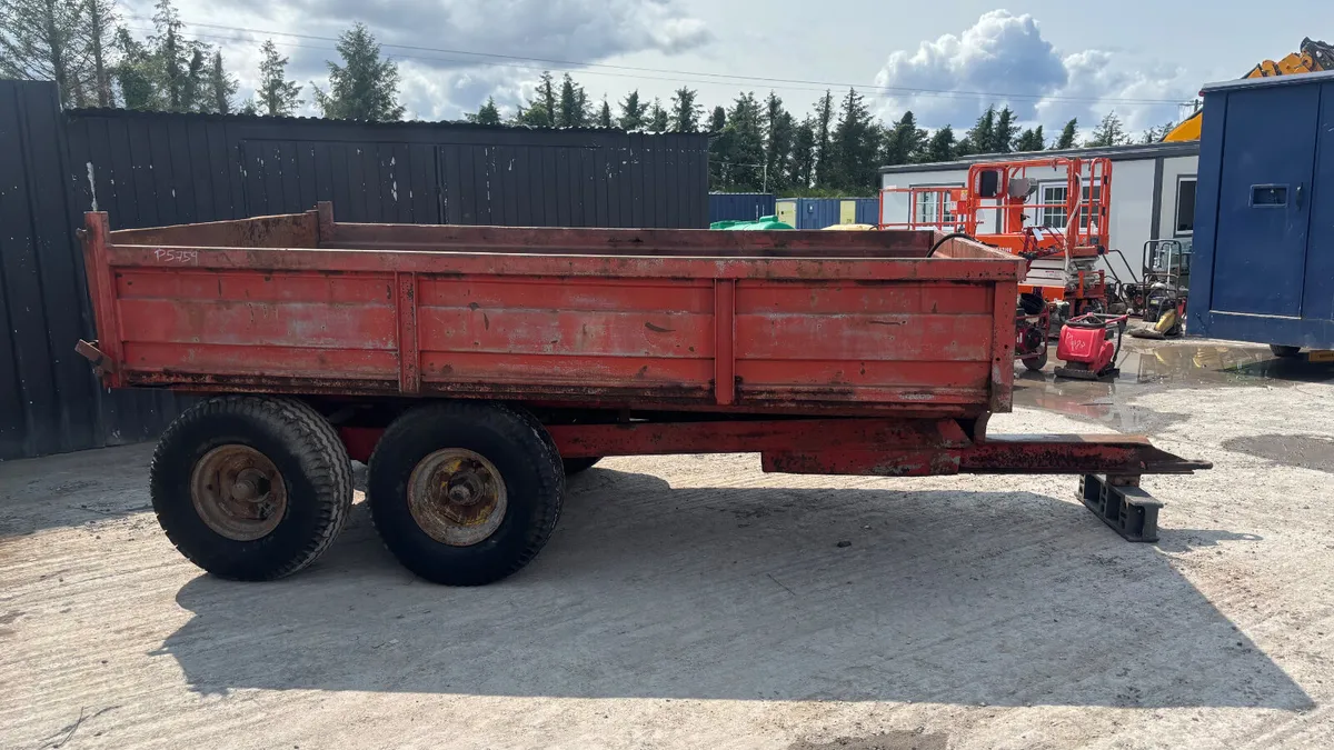 13”x7” Double Axle Tipping Trailer - Image 4
