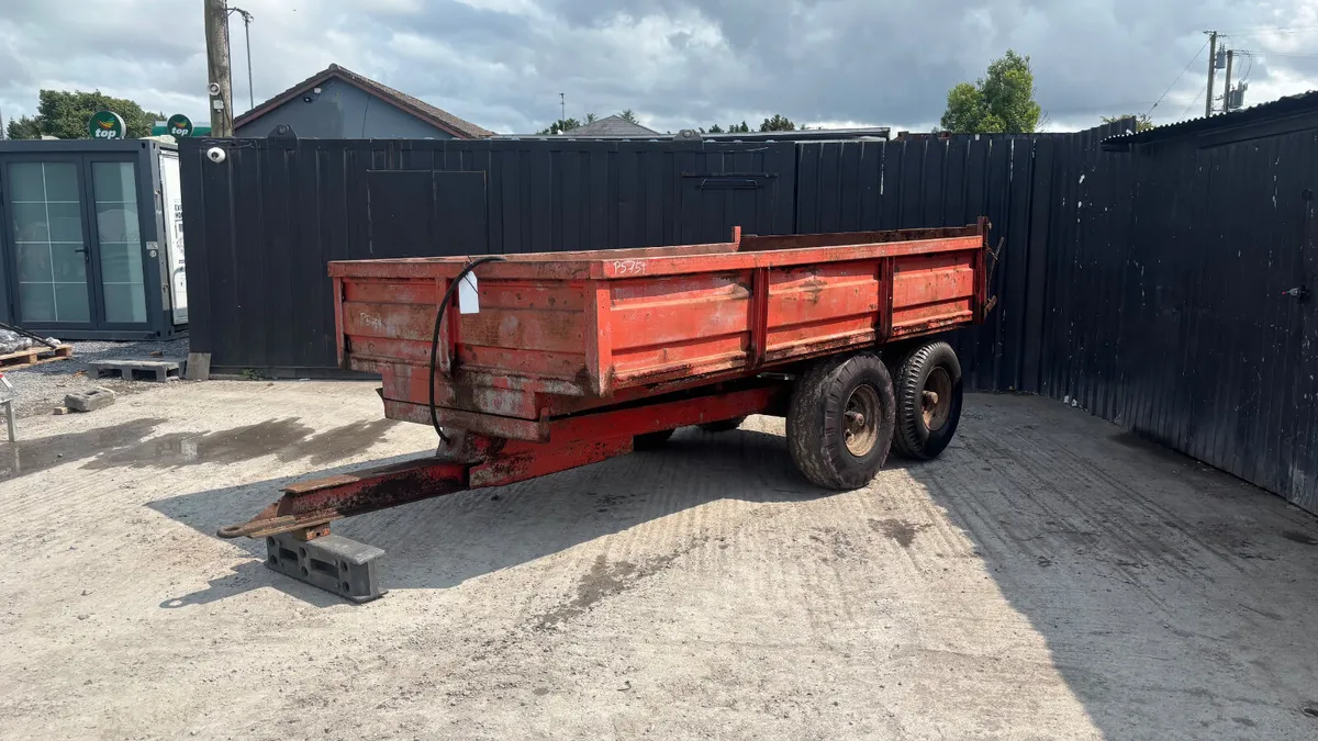 13”x7” Double Axle Tipping Trailer - Image 1