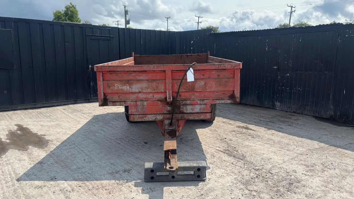 13”x7” Double Axle Tipping Trailer - Image 2