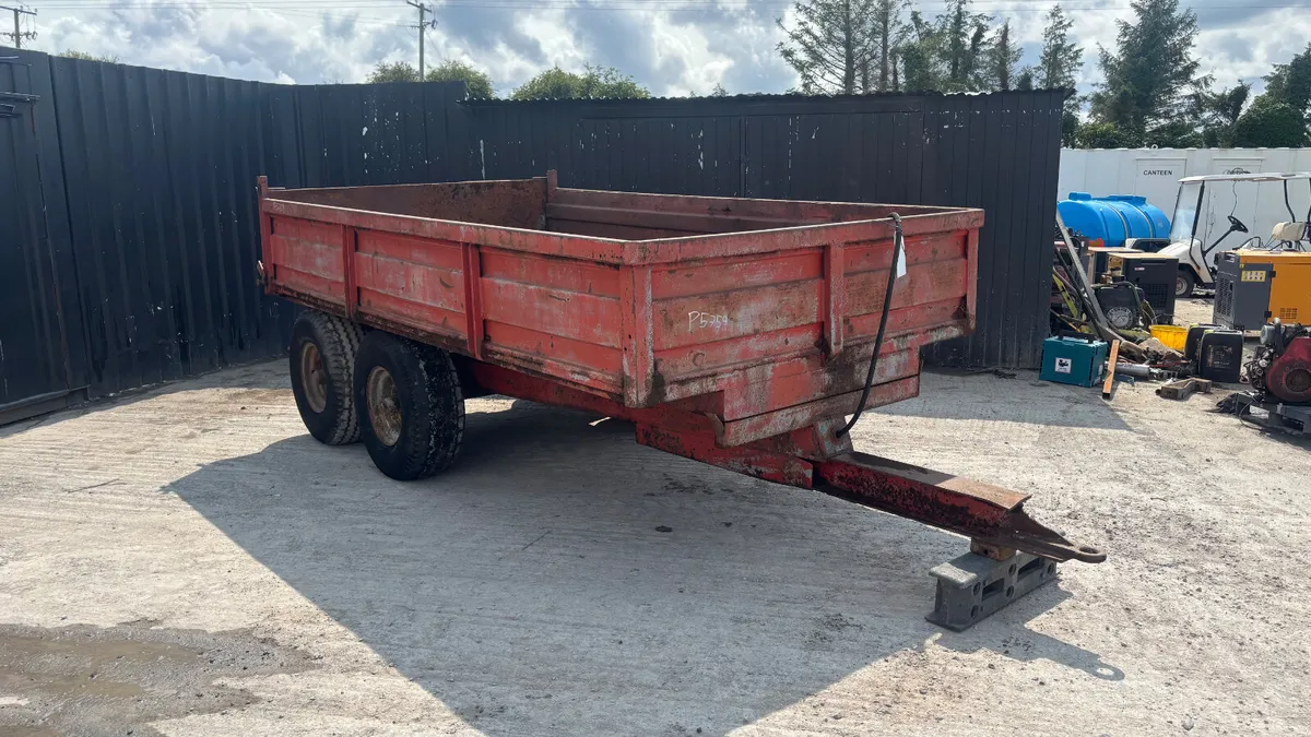 13”x7” Double Axle Tipping Trailer - Image 3