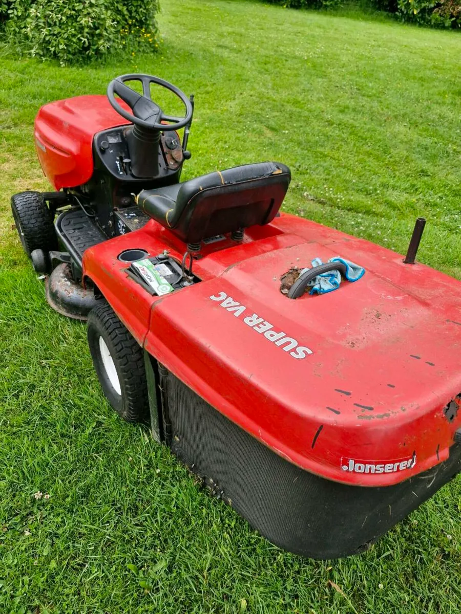 Jonsered ride on mower Delivery available - Image 4