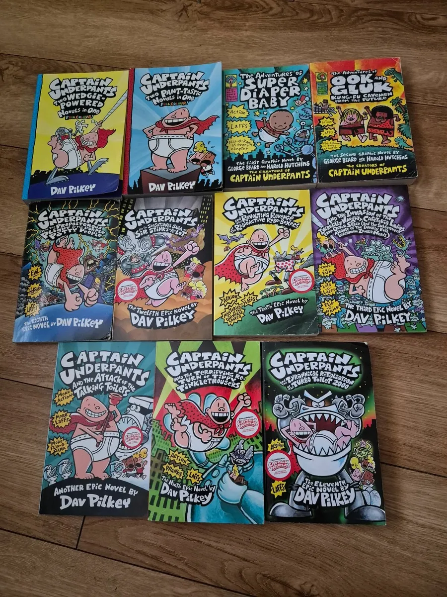 Captain underpants books