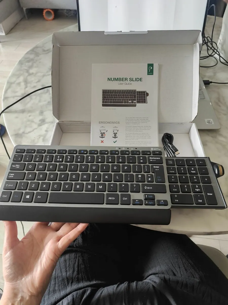 Posturite Number Slide Mini Keyboard - Image 3