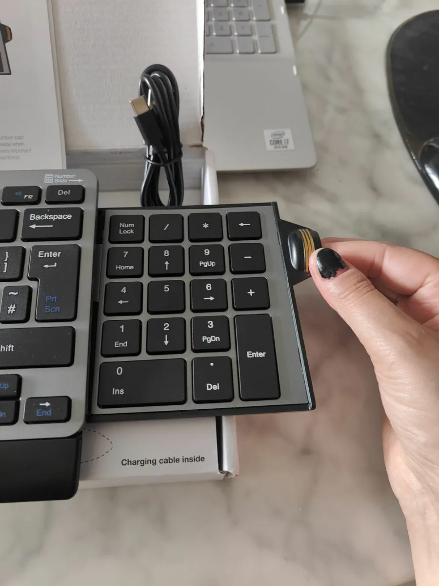 Posturite Number Slide Mini Keyboard - Image 4