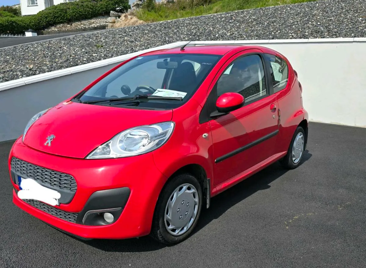 Peugeot 107 Red 2014 Immaculate Condition - Image 2