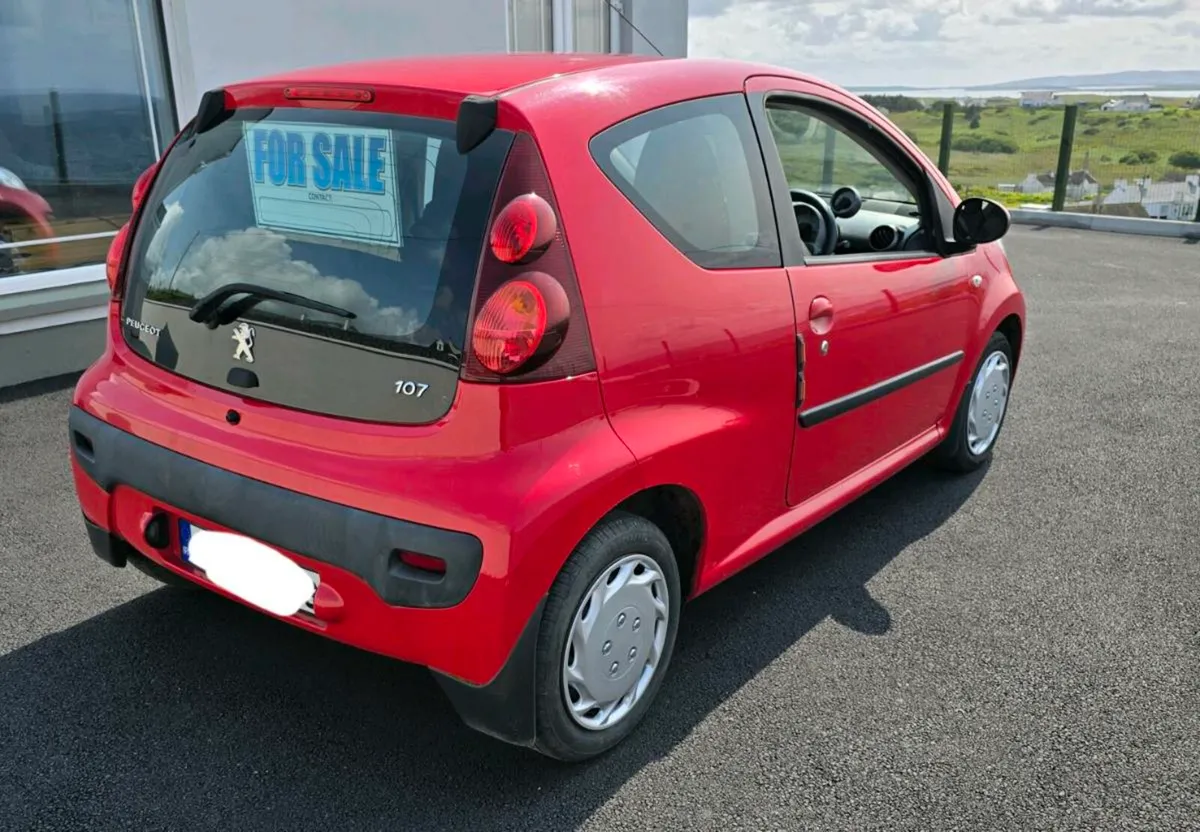 Peugeot 107 Red 2014 Immaculate Condition - Image 3