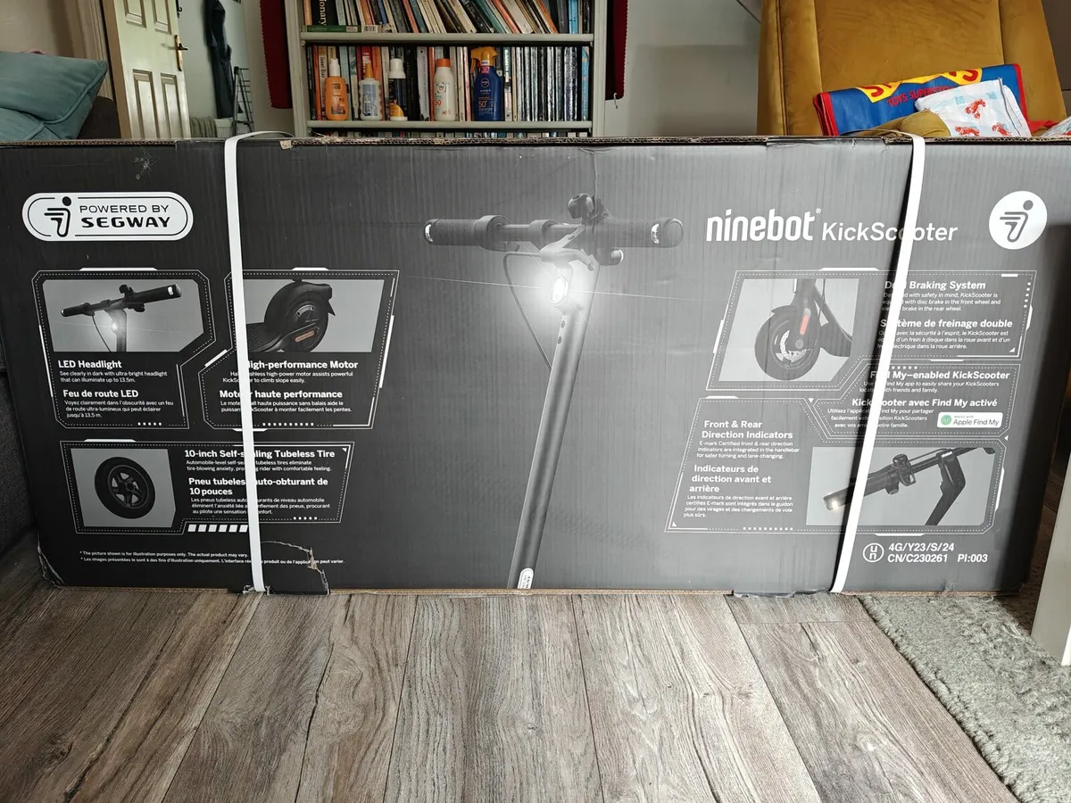 New unopened Segway Ninebot eScooter - Image 2