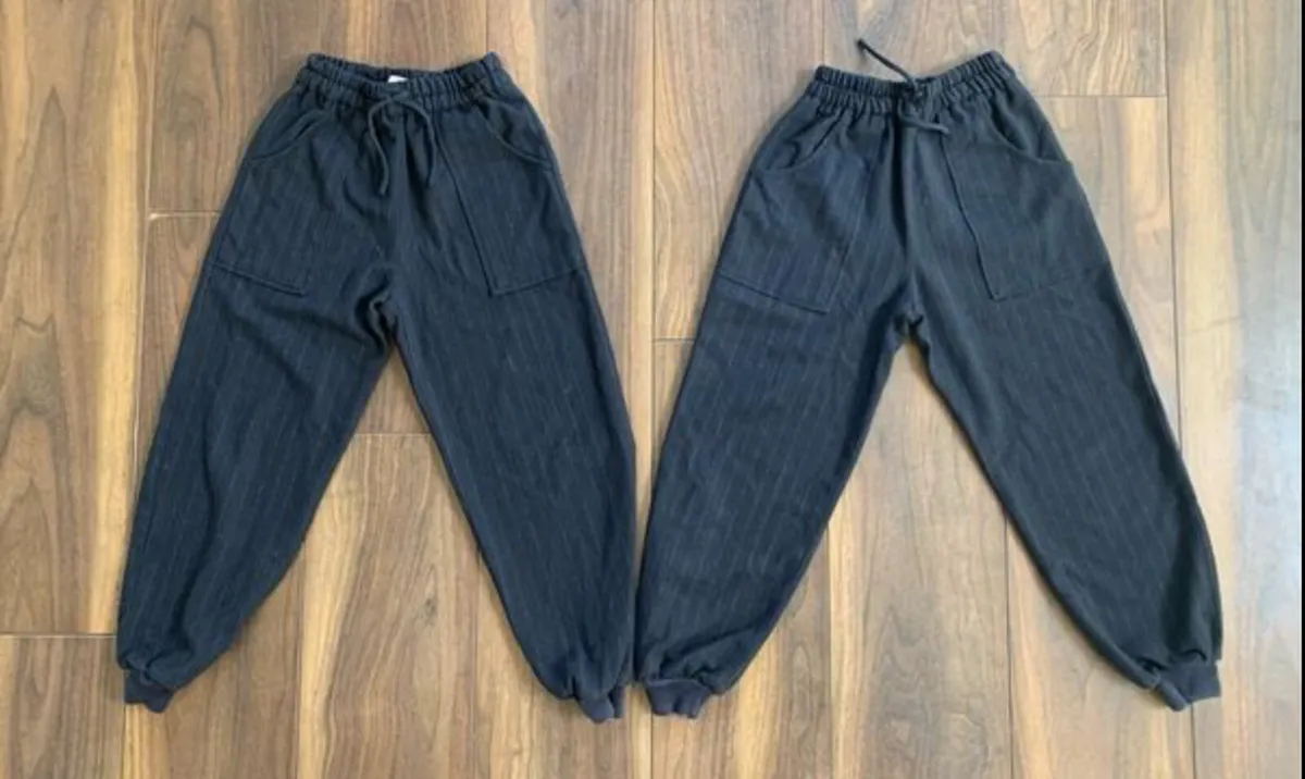 Zara Girls Trousers Navy Pinstripe: Age 9yrs