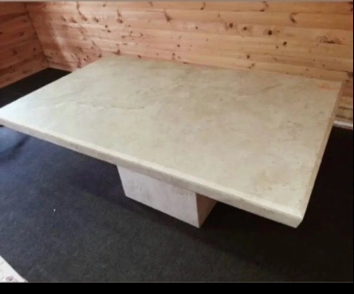Marble dining table - Image 2