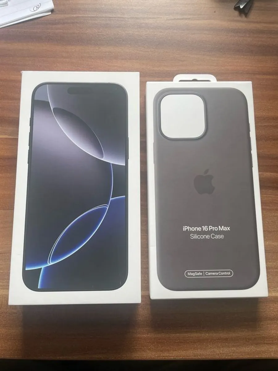 iPhone 16 PRO MAX & Silicone case - Image 1