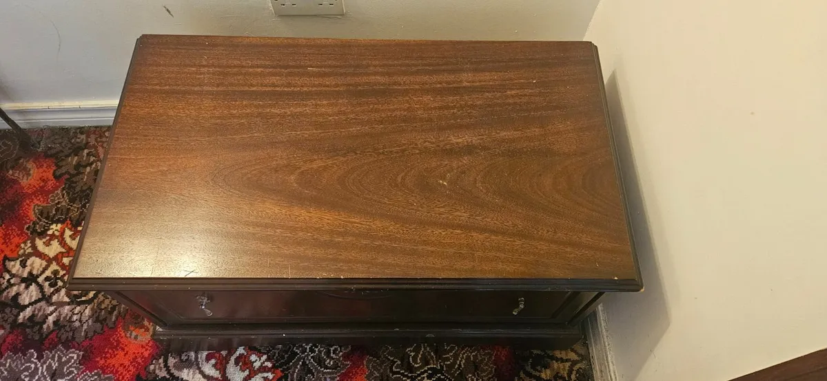 Mahogany TV Stand - Image 1