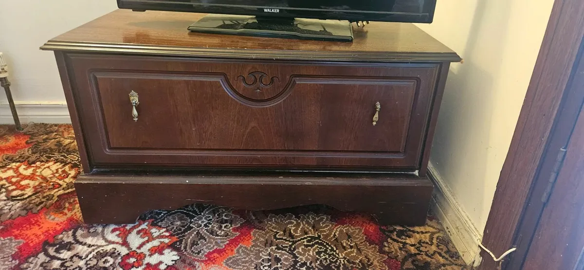 Mahogany TV Stand - Image 2