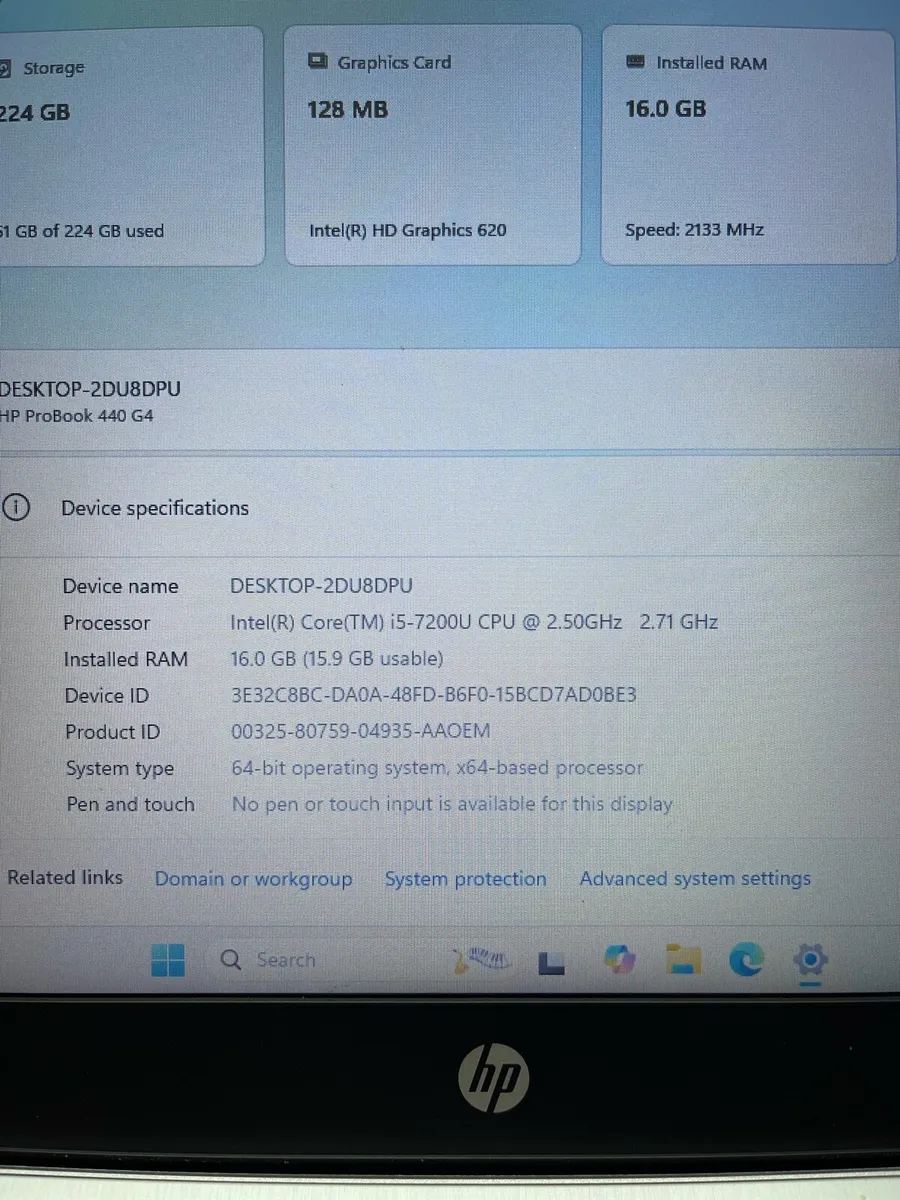 HP laptop win 11 - Image 4