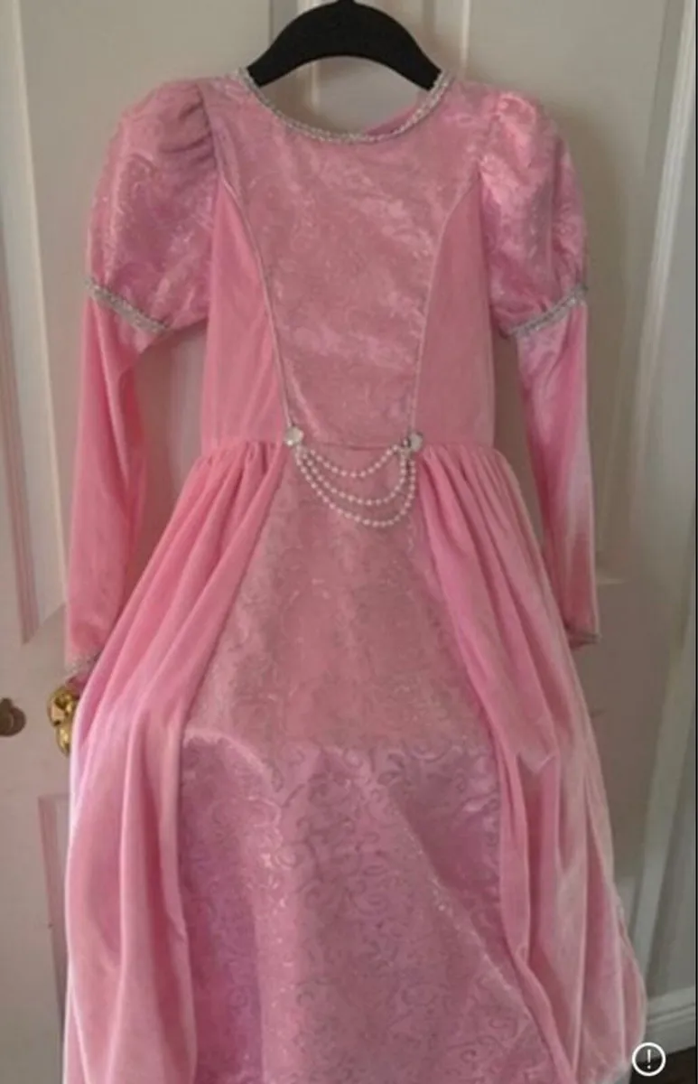 Girls Pink Dress Up Princess Dress