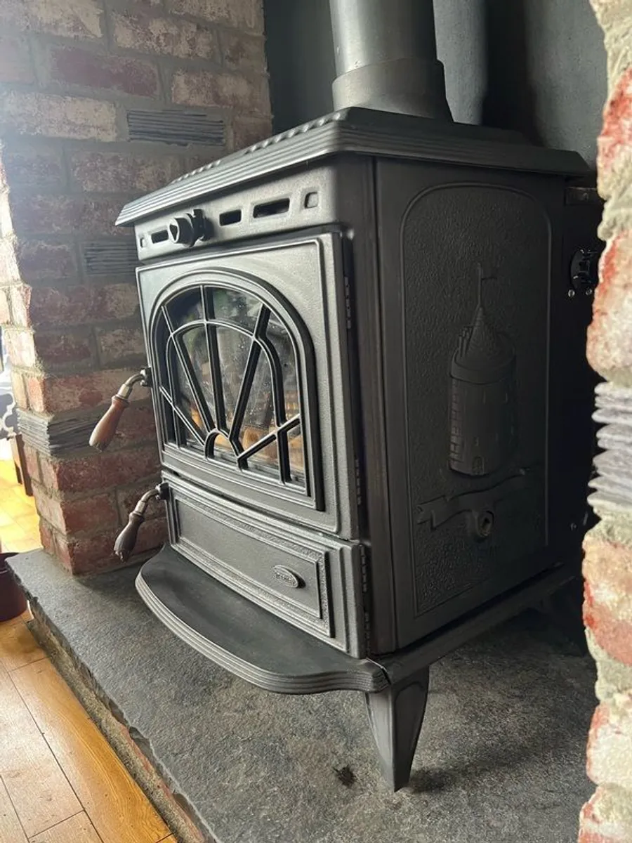Stanley Erin stove with back boiler - Image 3