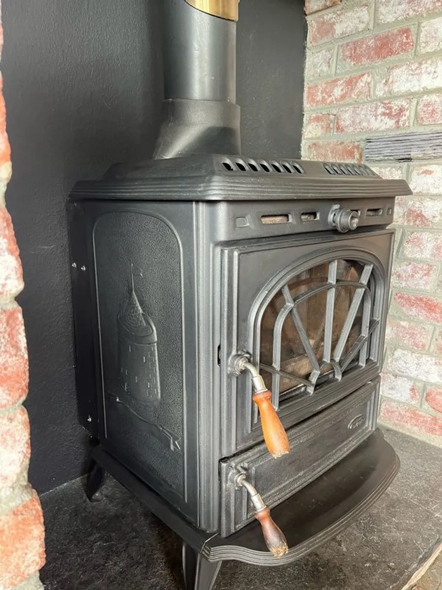 Stanley Erin stove with back boiler - Image 4