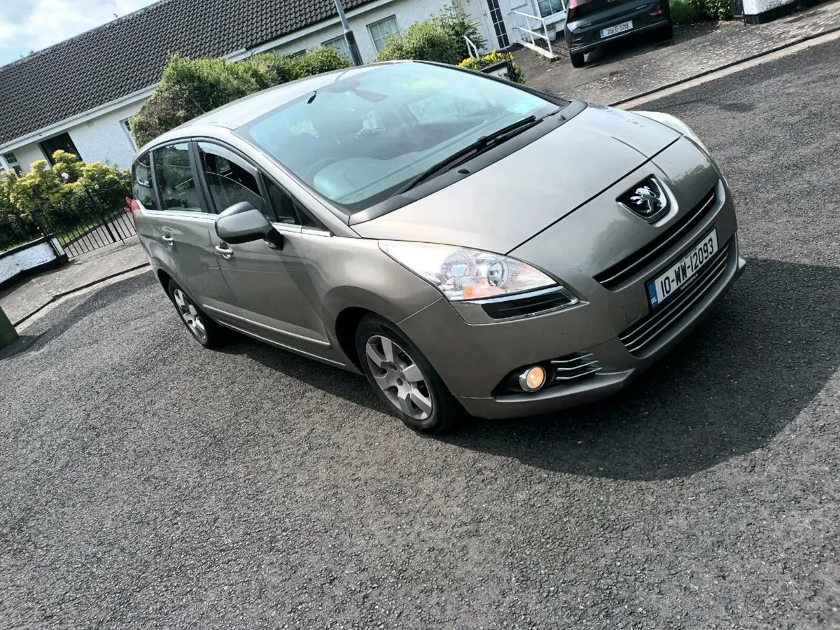 2010 Peugeot 5008 7seater 1,6hdi sport NCT&Tax - Image 1