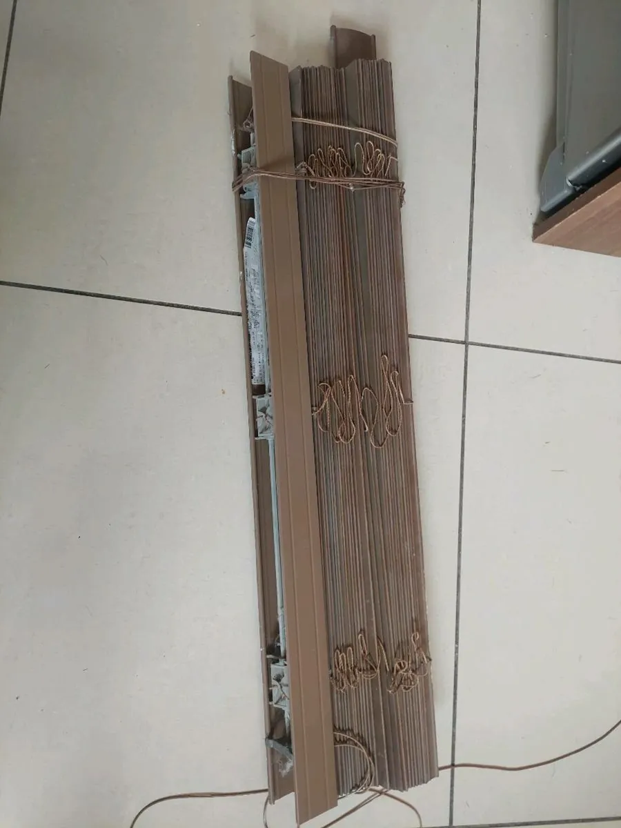Teak Venetian Blinds - Image 1