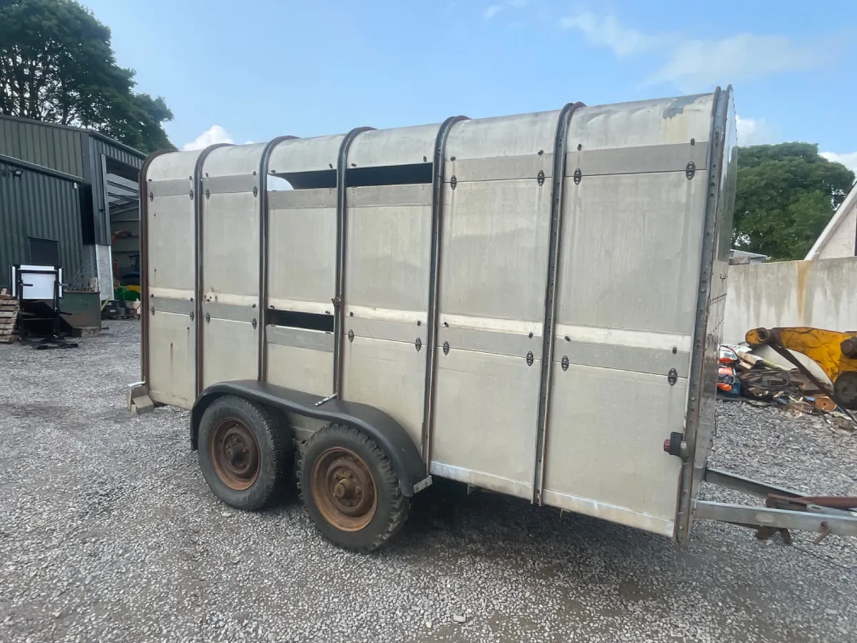 Ifor Williams 12ft x 5ft cattle / sheep trailer - Image 1