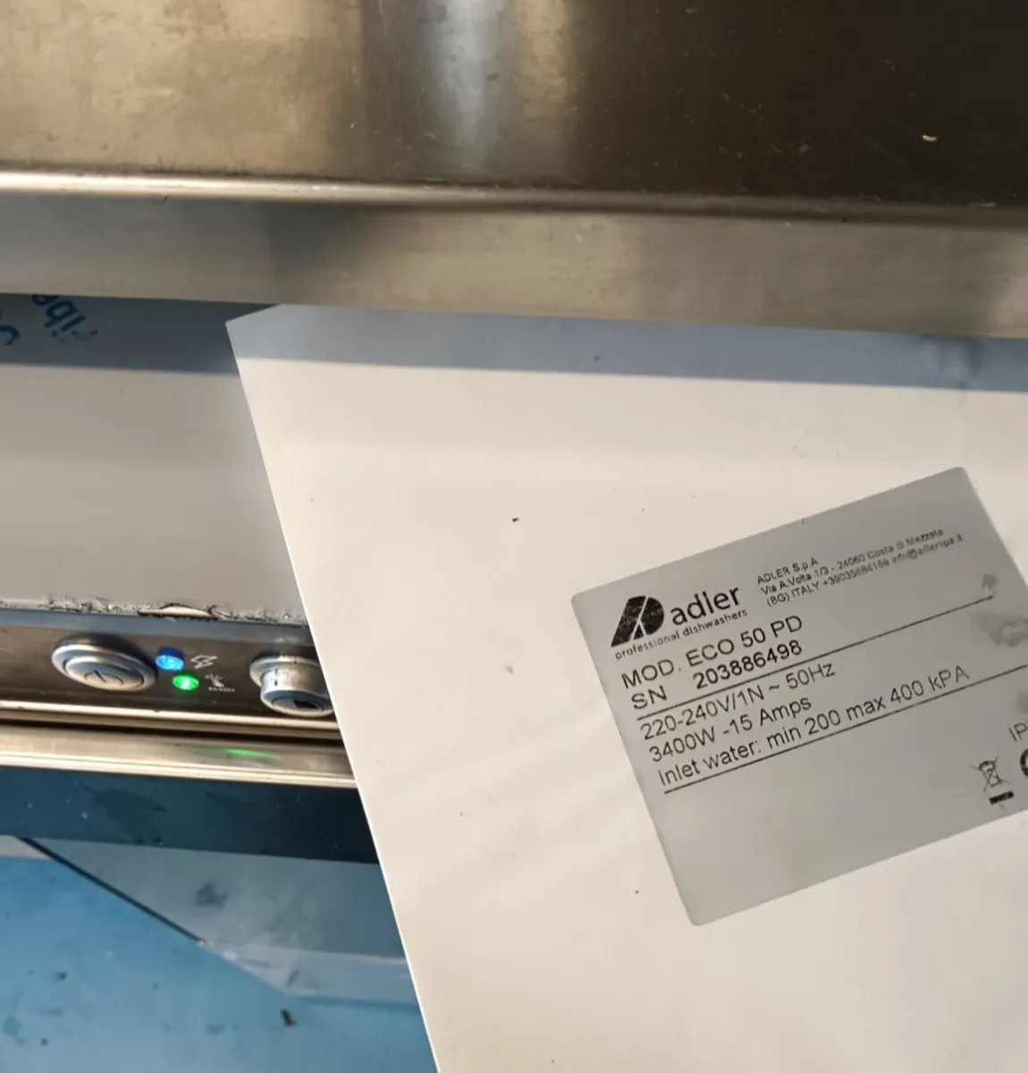 Adler Commercial Dishwasher - Image 4