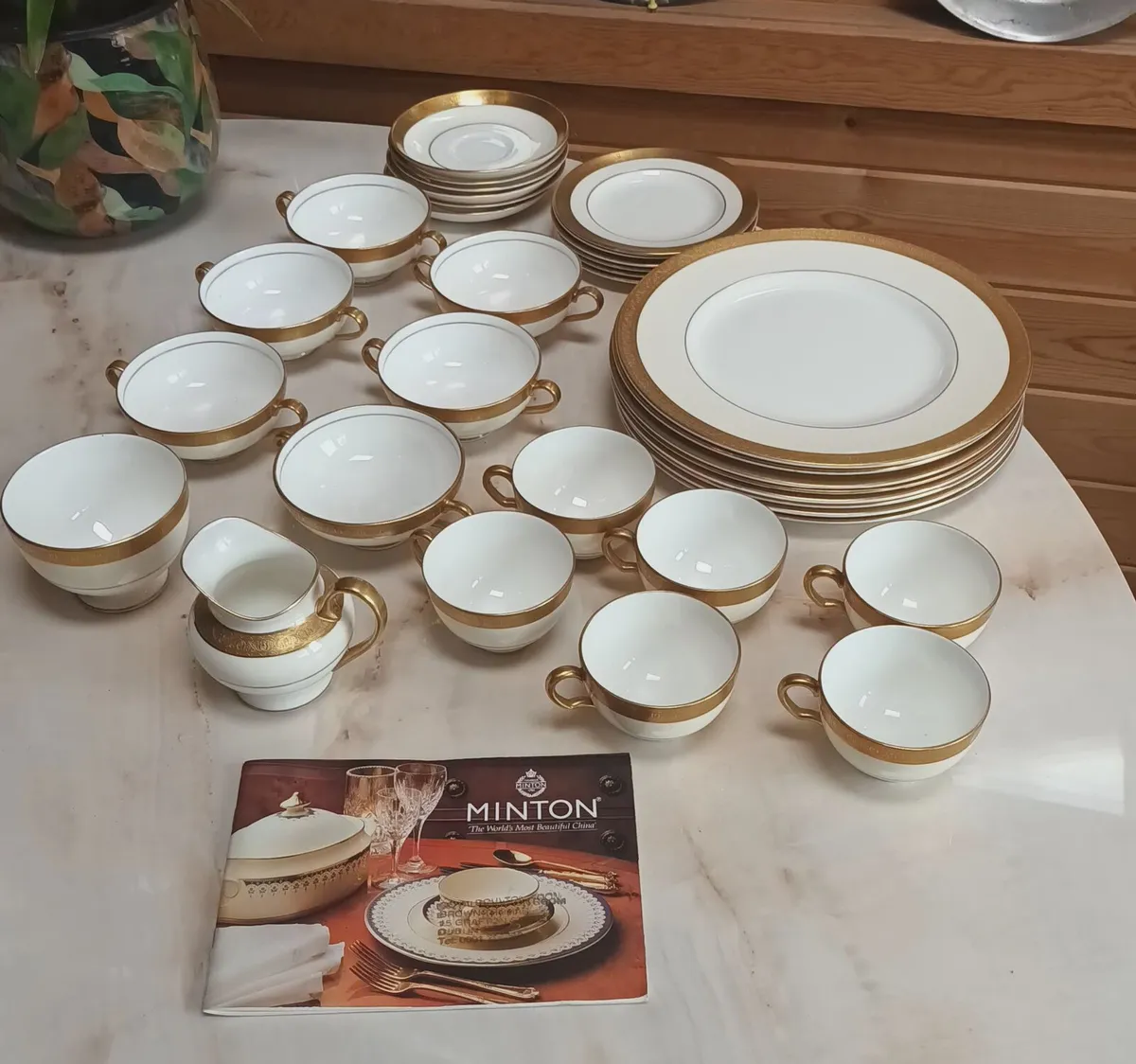 Minton dinner set, 34 pieces, Dub 18 - Image 1