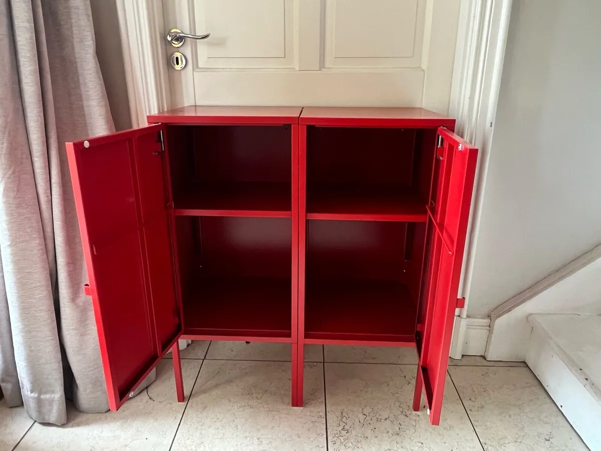 IKEA metal units red , 4 - Image 2