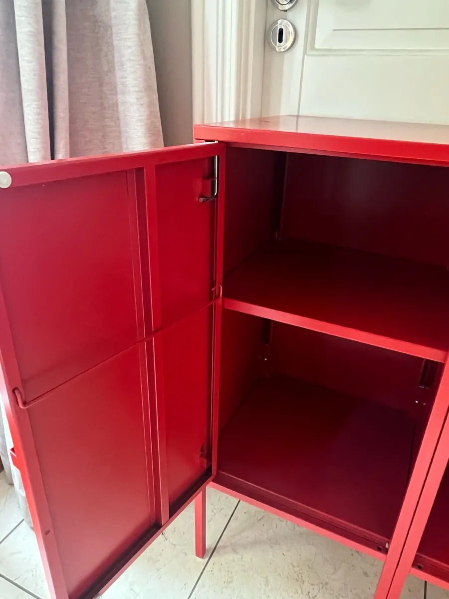 IKEA metal units red , 4 - Image 3