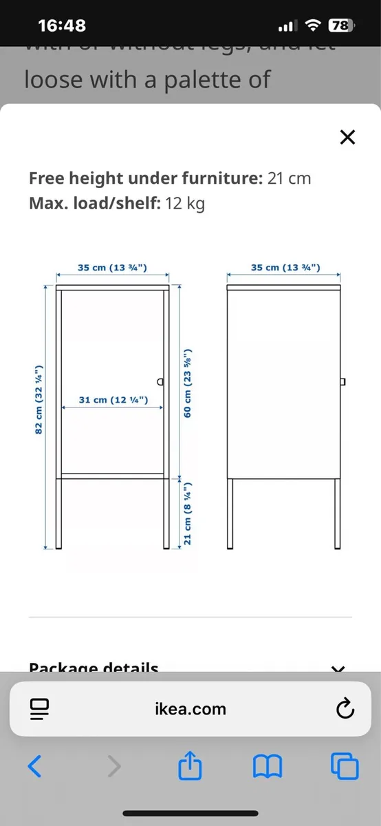 IKEA metal units red , 4 - Image 4