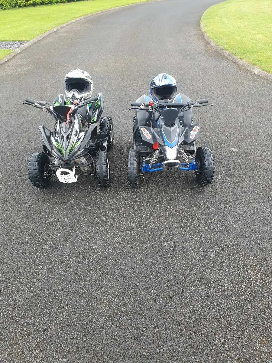 2 quad bikes - Image 1