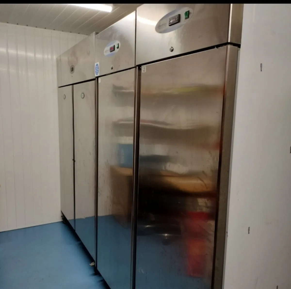 Stainless Steel Upright Freezer - Image 2