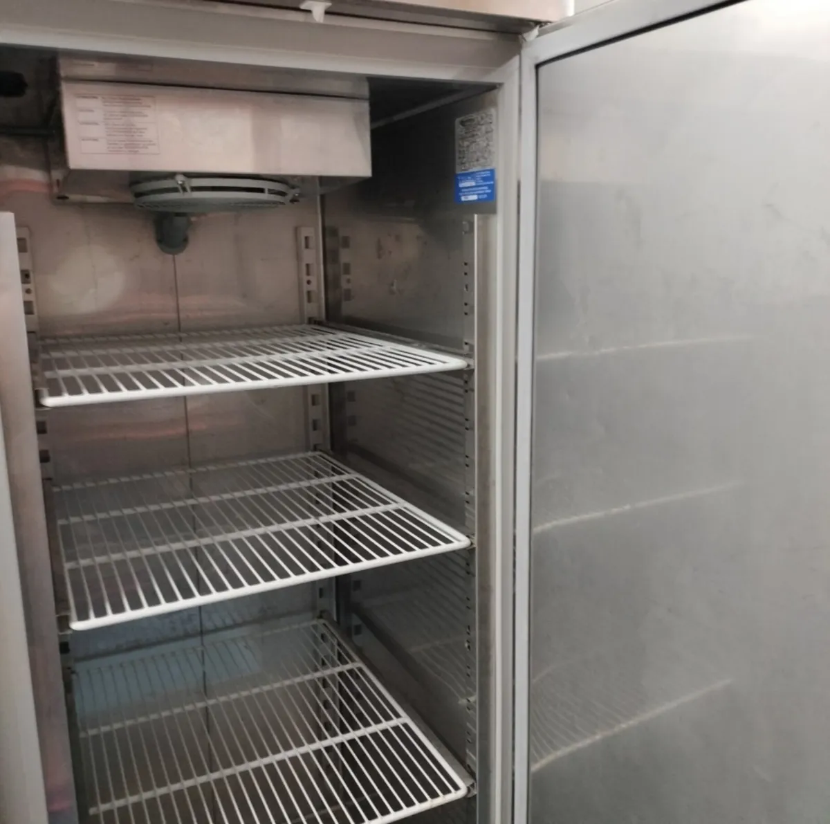 Stainless Steel Upright Freezer - Image 3