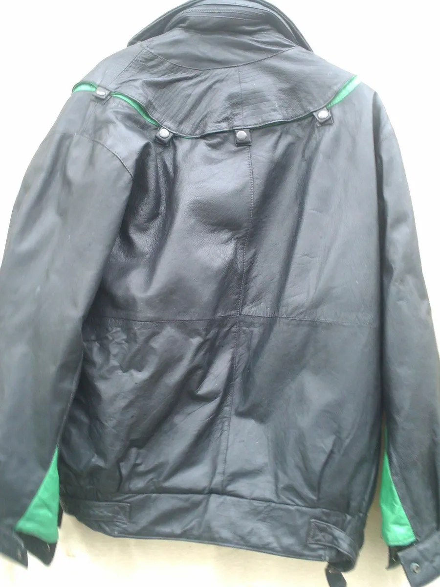 vintage leather jacket - Image 2