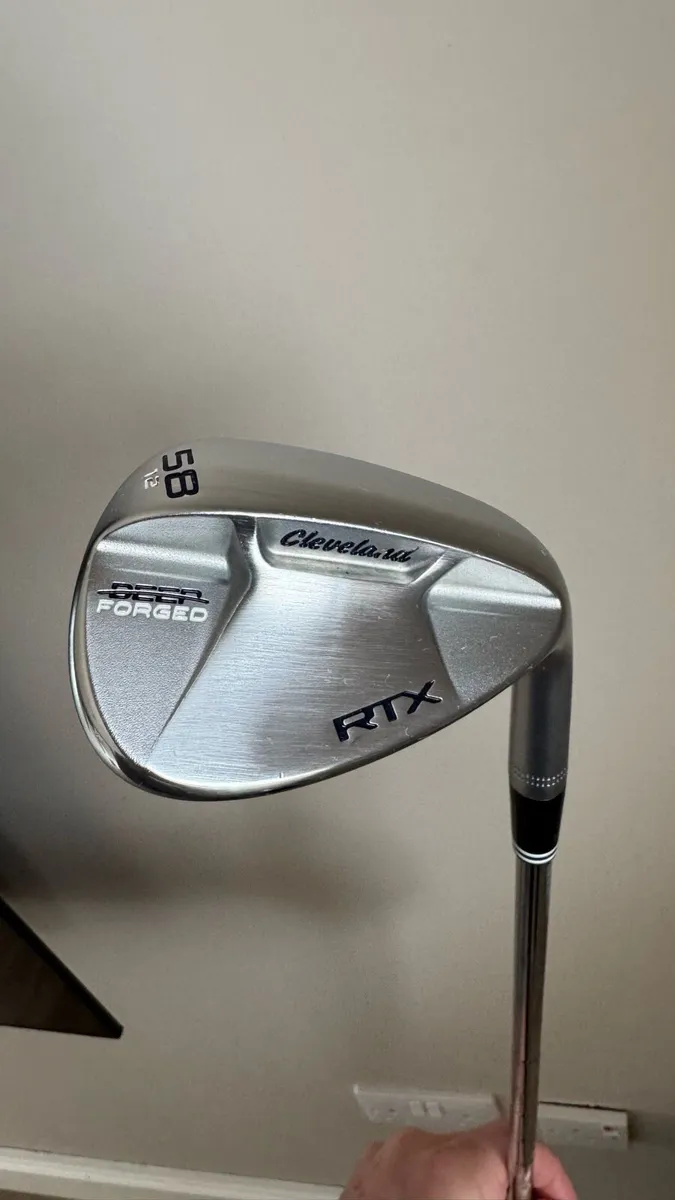 Cleveland 58 Degree RTX Deep Forged Wedge Tour - Image 1