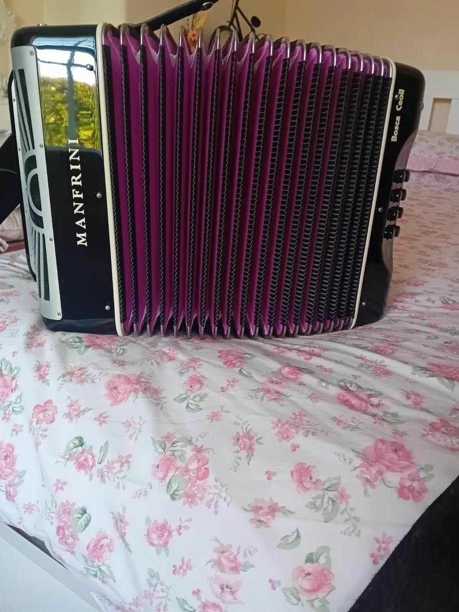 Manfrini Button Accordion - Image 4