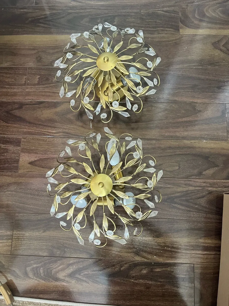 Ceiling lights x 2 - Image 2