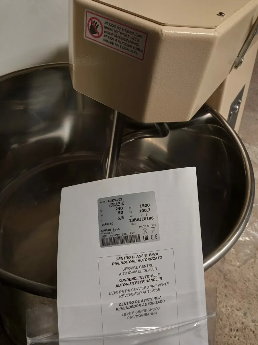 New 40l Hercules Dough Mixer - Image 4