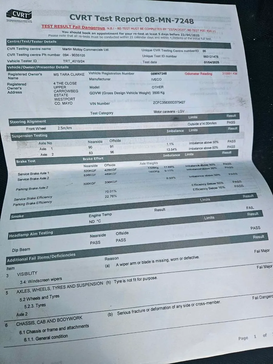 Iveco Daily 2008 Converted Campervan - Image 3