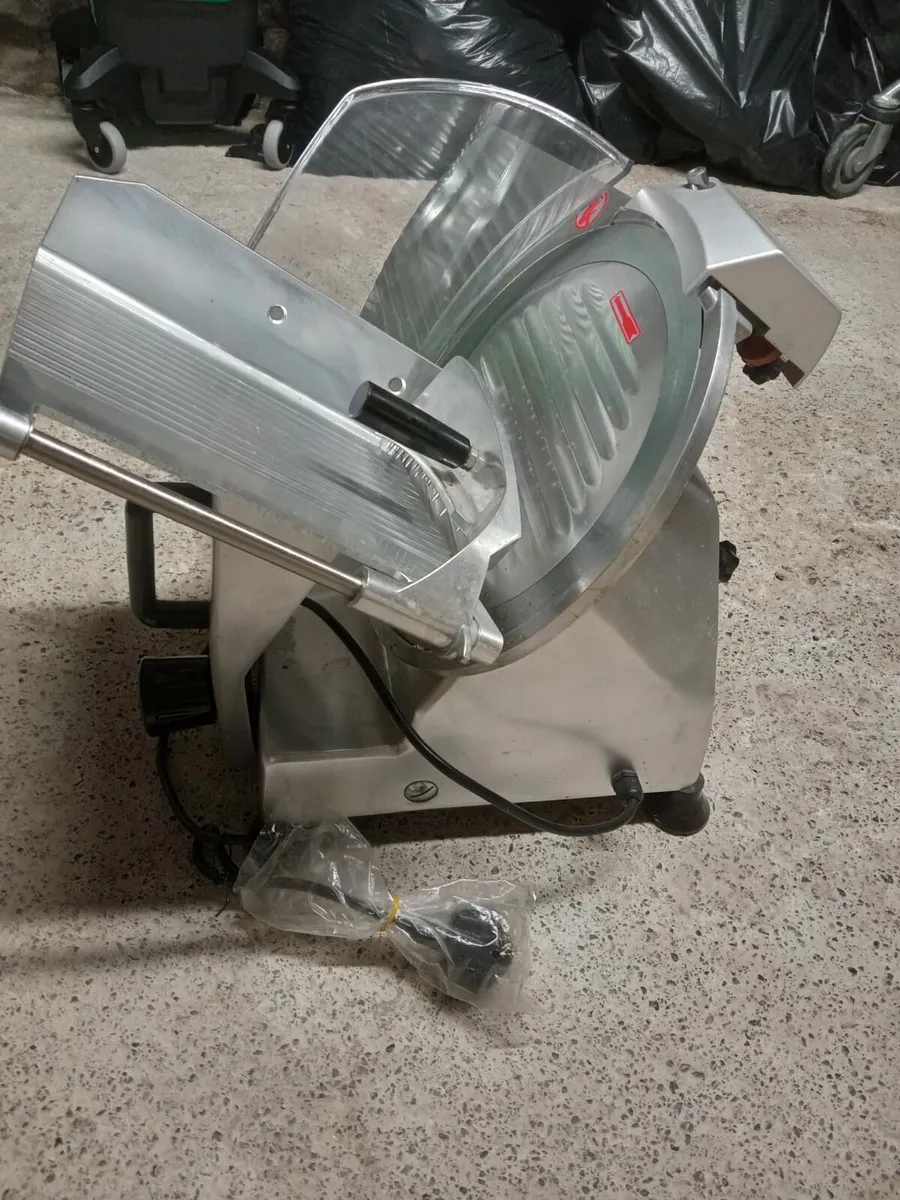 New 12" 300mm Professional Meat Slicer - Image 2
