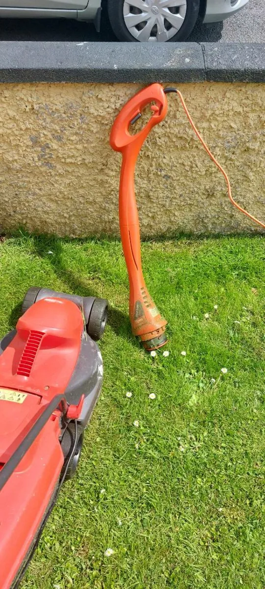 Flymo lawnmower and strimmer - Image 1