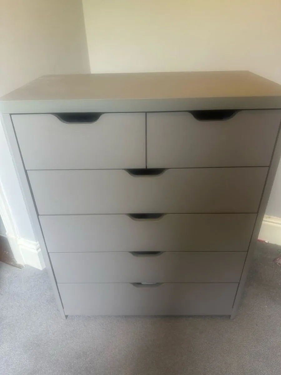 Bedroom Furniture Wardrobe Chest of Drawers - Image 3
