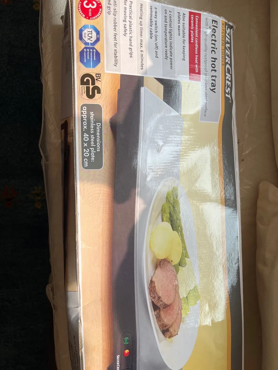 Electric hot tray - Image 1