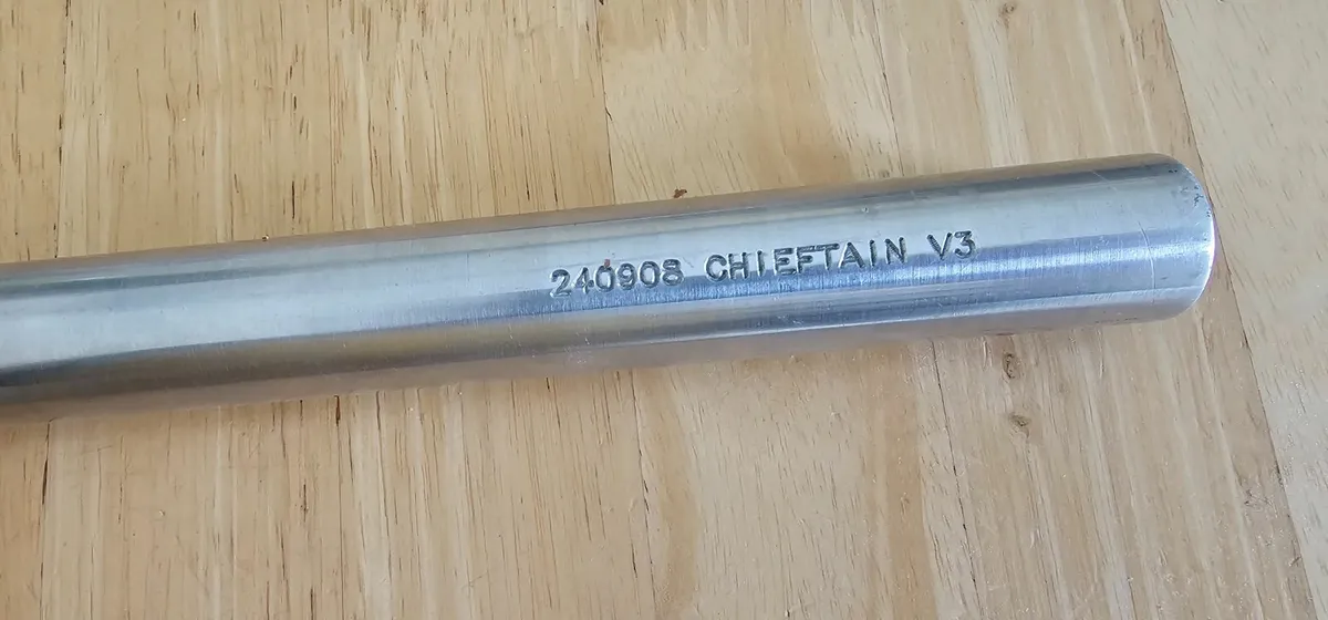 Chieftain non-tunable V3 Low D whistle - Image 1