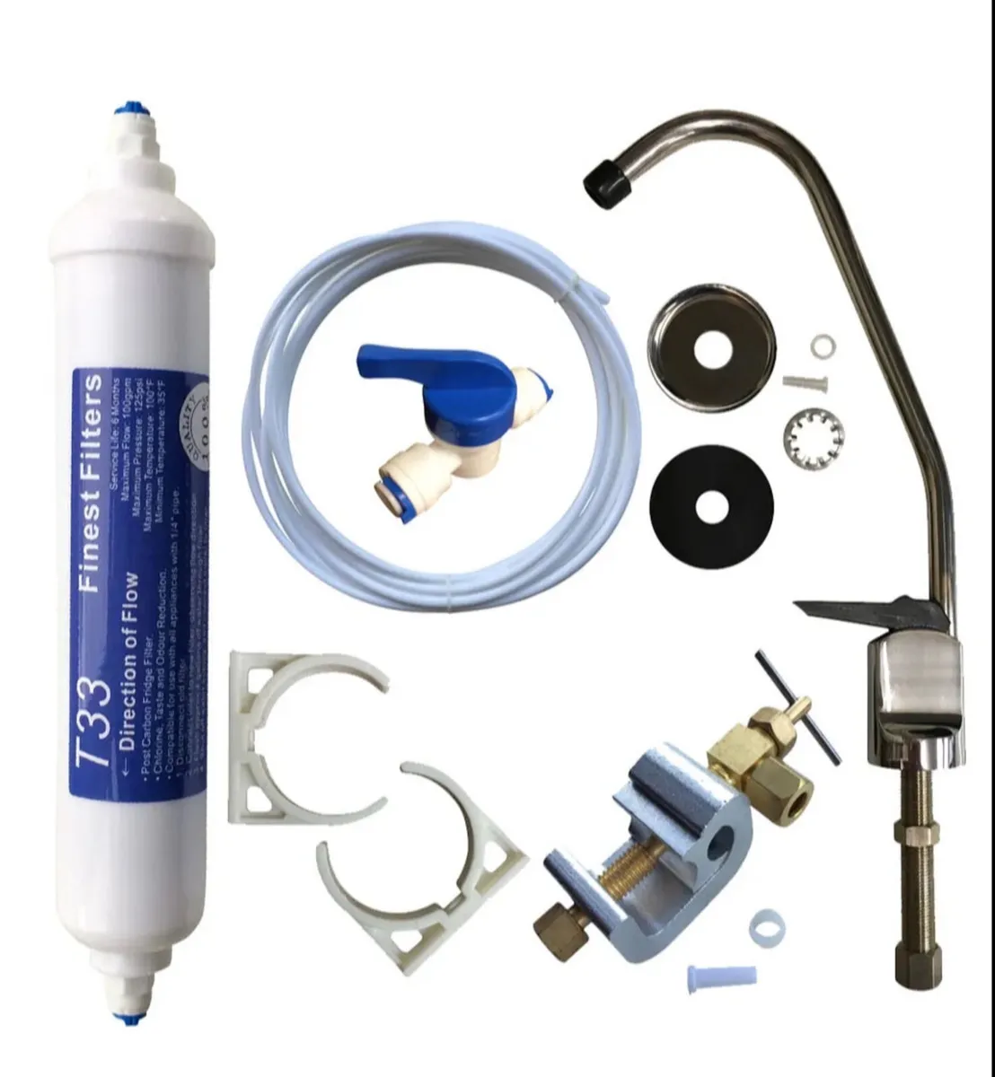 Undersink Water Filter Kit with Tap Full System - Image 1