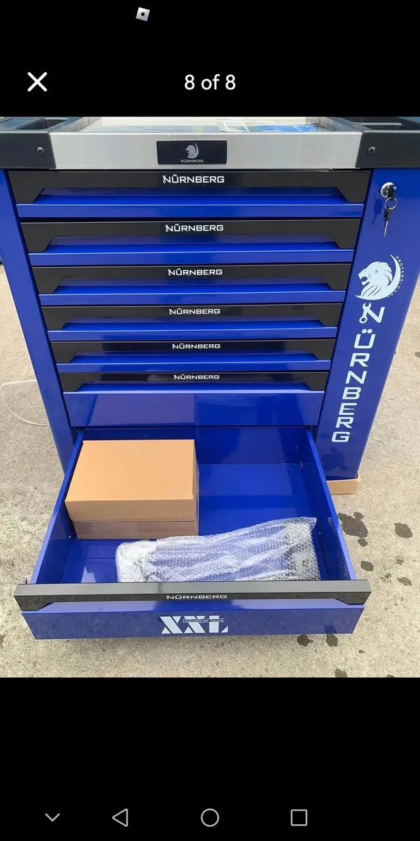 Limited Edition 7 Drawer Toolbox with Full - Image 3