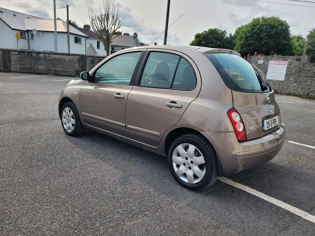 2009 NISSAN MICRA NEW NCT LOW MILEAGE. - Image 2