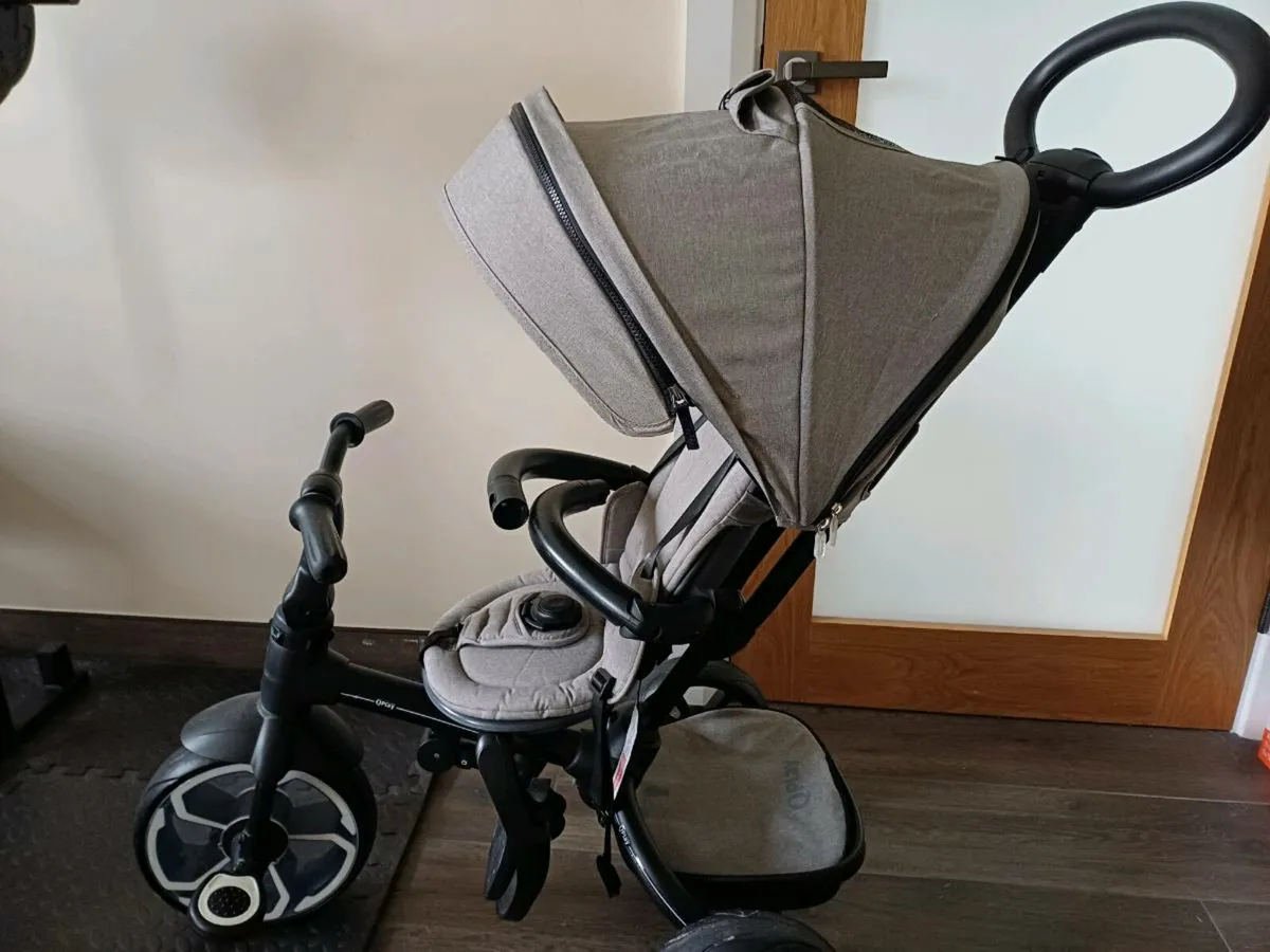 QPlay Prime 6-in-1 Trike Grey - Image 1