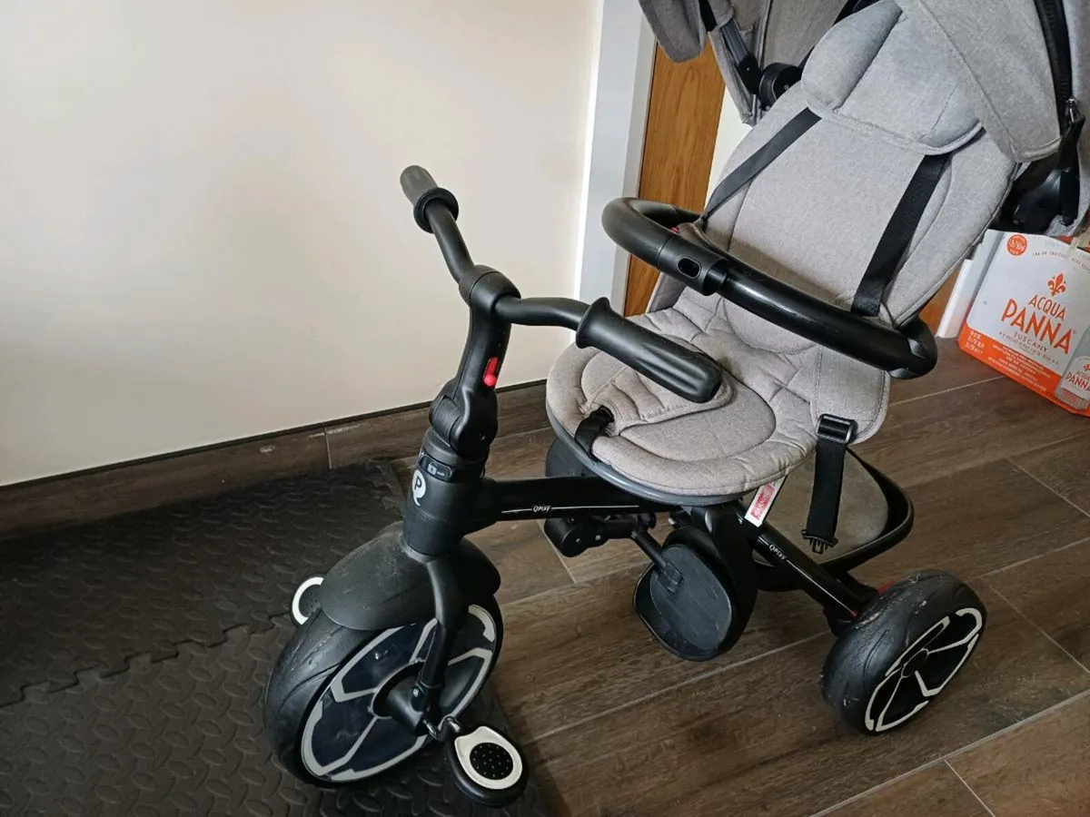 QPlay Prime 6-in-1 Trike Grey - Image 3